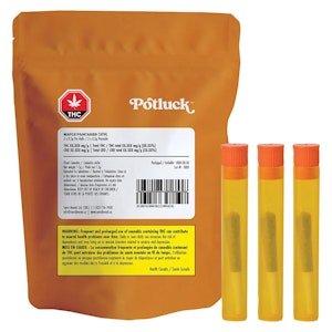 POTLUCK - Maple Pancakes 3x0.5g - Potluck