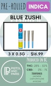 PISTOL & PARIS - 3PK BLUE ZUSHI PRS