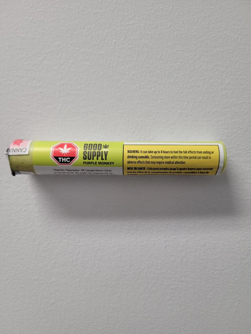 APHRIA - Good Supply Purple Monkey 1g Vape Cartridge Main Image