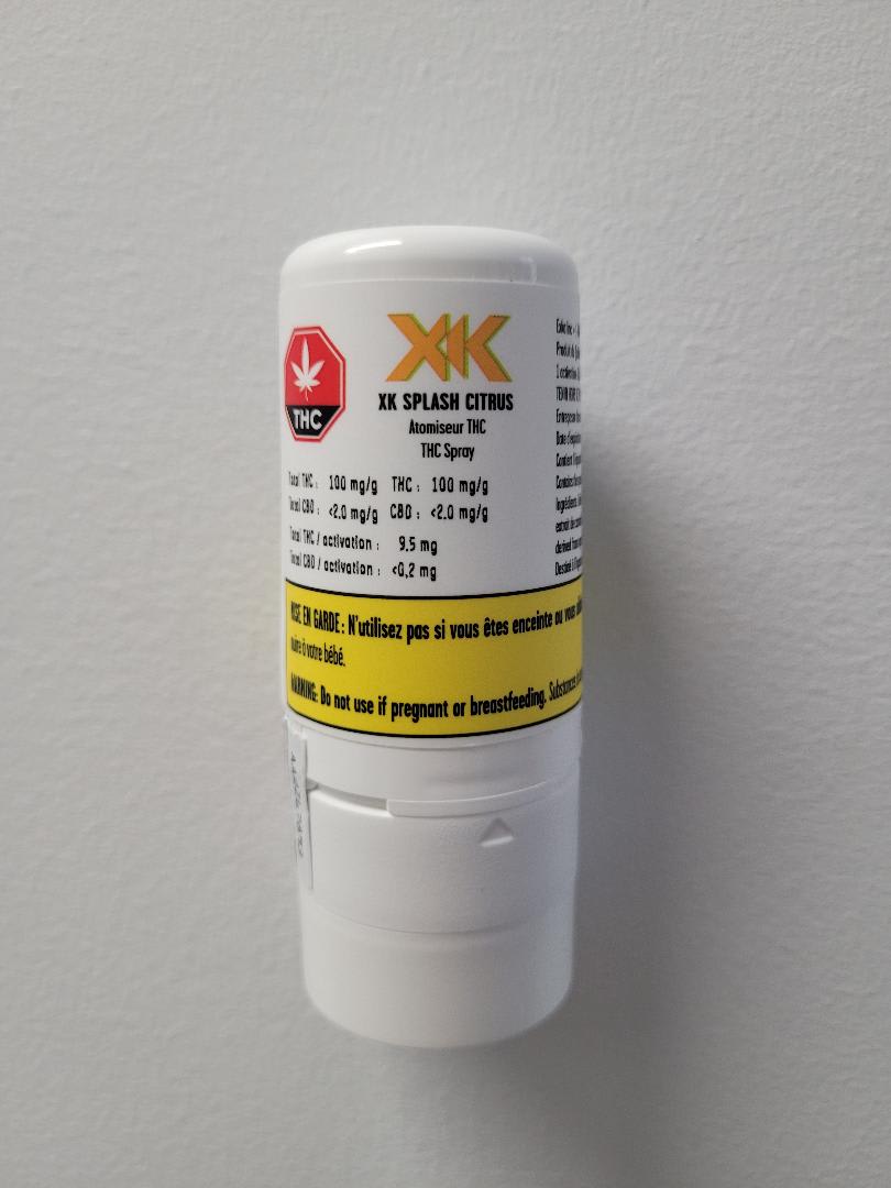 Exka XK Splash Citrus THC Oral Spray