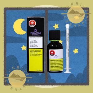 Pura Vida - PURA VIDA - NIGHTFALL (30) INDICA HONEY OIL DROPS