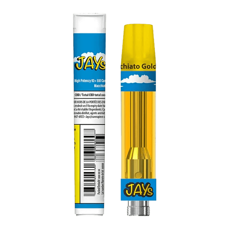 Jays - 95+ Macchiato Gold 0.95g Prefilled Vape Cartridge