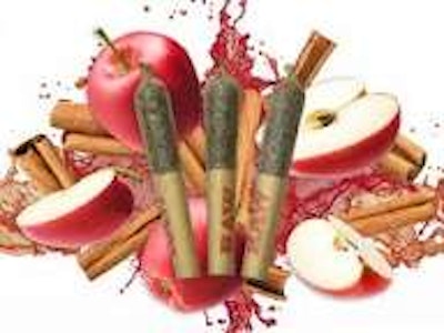 Dab Bods - Apple Spice 50's+ 3 x 0.5g Triple Infused Pre-Rolls