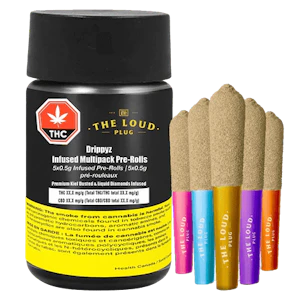 The Loud Plug - The Loud Plug Drippyz Multipack Infused Pre-Rolls - 5 X 0.5g