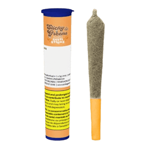 Sticky Greens - Smashed Orange 1 x 1g Double Diamond Infused Pre-Roll - Sticky Greens