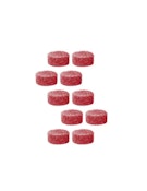 RED RAZZ CHILLER 1:1 CBD:THC MULTIPACK NANO CHEWS - 5 X 2 GRAMS