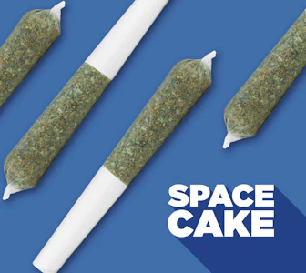 Spinach - SPACE CAKE 3x0.5G PRE-ROLLS