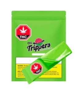 Trippers - Green Watermelon 1:1:1 THCV:CBG:THC Taffy Soft Chew - Olli Trippers