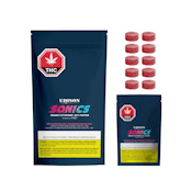 Edison Red Razz Chiller 1:1 CBD:THC Multipack Nano Chews - 10 X 5mg