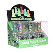 6" Cosmic Trip Mini Glass Bong Set