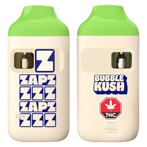 Bubble Kush ZAPZ - Kiwi Sorbet All-In-One 1g Disposable Pens