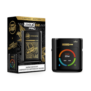 LEVEL X - G2 PRO - G2 PRO Batteries - Glass Black FB X 12M - LEVEL X