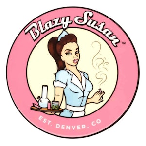 Blazy Susan - Pink Dab Mat