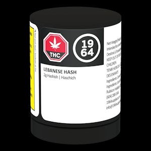1964 - Lebanese Hash 2G