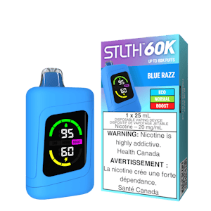 Accessories - STLTH 60K - Blue Razz 60k Puffs Disposable Vape