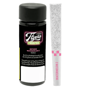 Claybourne - FROSTED FLYERS INFUSED WATERMELON Z 0.5G 5PREROLL