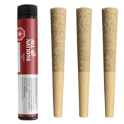 SOUR LEMON TARTZ INFUSED 0.5G 3 PRE-ROLLS