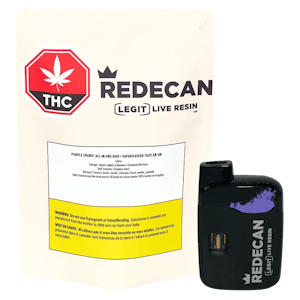 Redecan - PURPLE CHURR LEGIT LIVE RESIN AIO DISPOSABLE PEN - 1.2