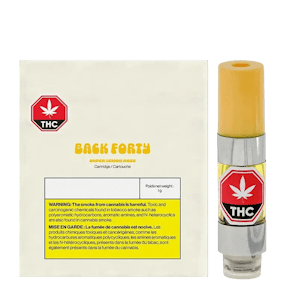Back Forty - SUPER LEMON HAZE SATIVA 0.45G CART