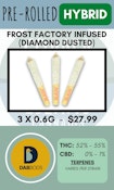 DAB BODS - 3PK FROST FACTORY DIAMOND DUSTED INFUSED PRS
