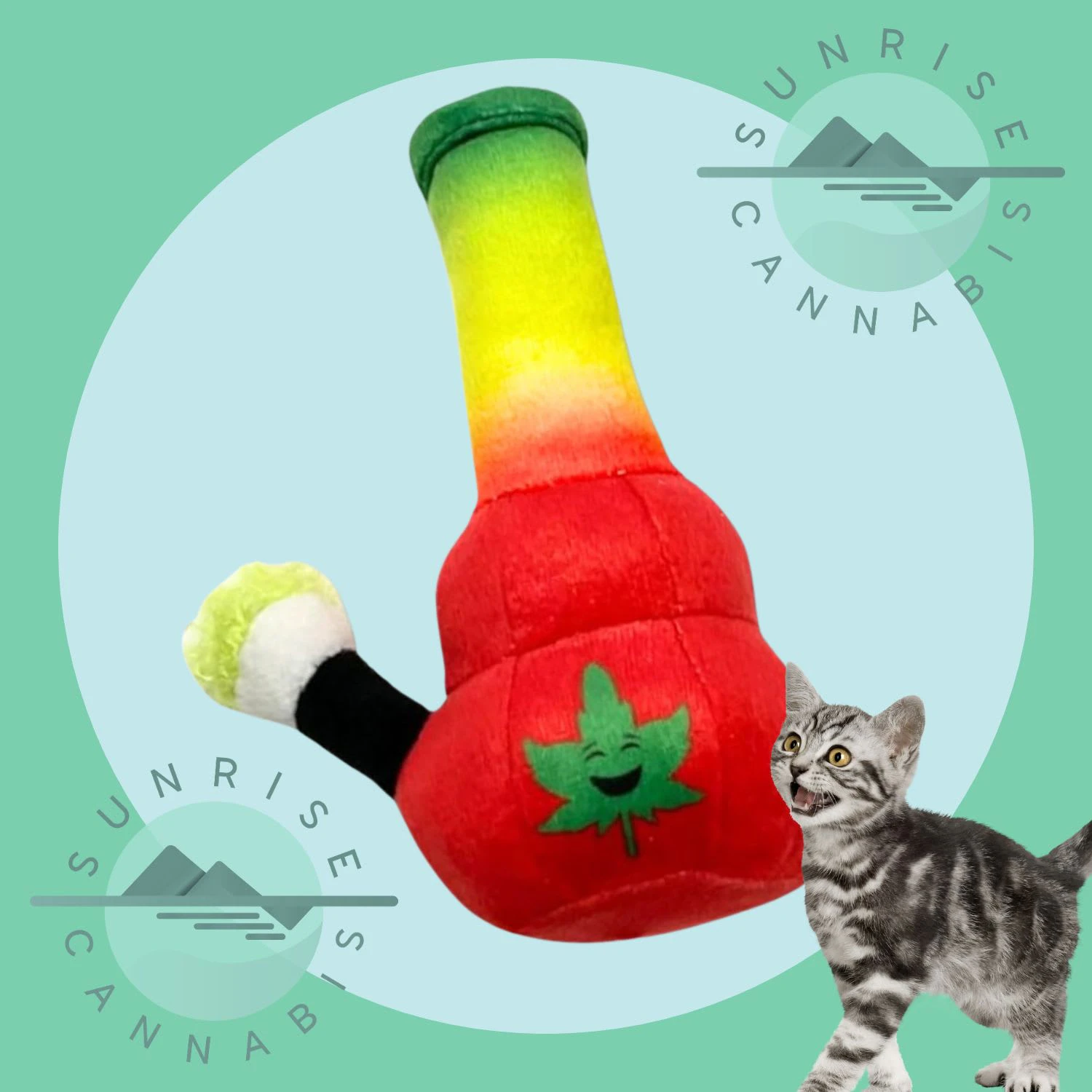 Sunrise Cannabis Headshop - LIL BO BONG - CAT TOY Main Image