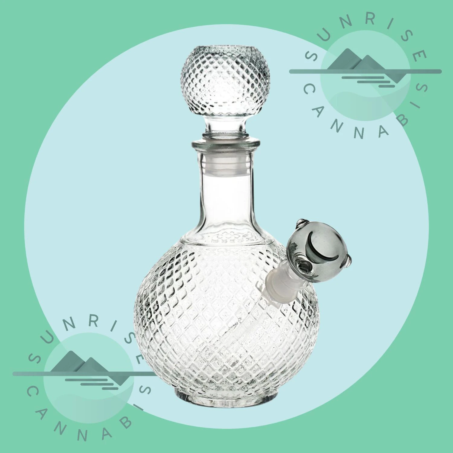 Sunrise Cannabis Headshop - VINTAGE DECANTER - BONG Main Image