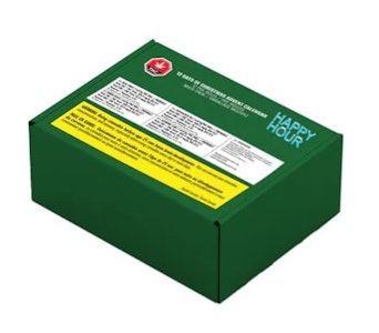 HAPPY HOUR - HAPPY HOUR : Twelve Days of Christmas Advent Box 12 x .5g Pre-rolls