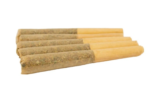 Virtue Cannabis - CHARLOTTE'S GLUE PRE-ROLLS BALANCED THC:CBD - 0.5g x 5