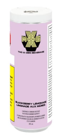 XMG+ Blackberry Lemonade 355ml Beverage