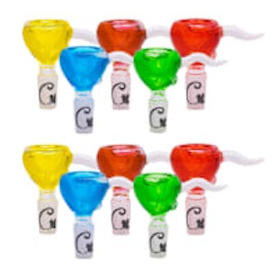 Maple Craft - ACC - Cannatonik - FREEZABLE TOP TAIL GLASS BOWL 14mm