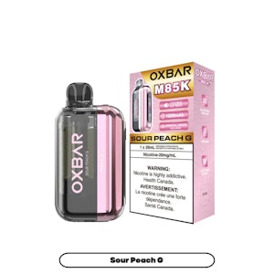 OXBAR - Sour Peach G - 25ml - 20mg - OXBAR M85K