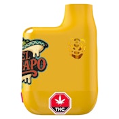 El Guapo Resin 1g Disposable Vape by Nugz