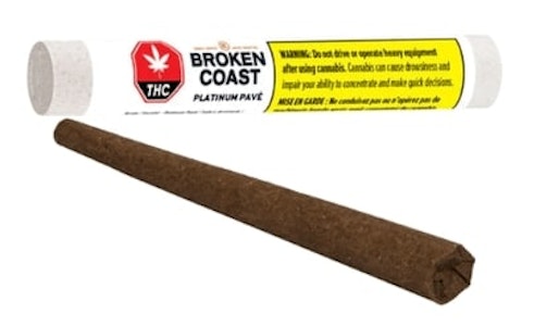 Broken Coast - Platinum Pave 1 x 1g Blunt