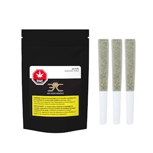 3rd Coast Genetics - 3rd Coast Genetics Jack Truffle Pre-Rolls - 3 X 0.5g