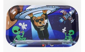 Medium Rolling Tray | Cloudz Alien