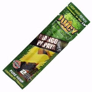 Juicy Jays - Juicy Jays - Mango Papaya Twist Hemp Wraps - 2 Sheets