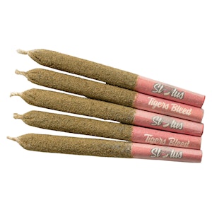 Status - Status - Tigers Bleed Liquid Diamond Infused Kief Coated Pre-Roll - 5x0.25g