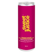 Sweet Justice - Cranberry Ginger Ale 10 THC + 10 CBG - 355ml