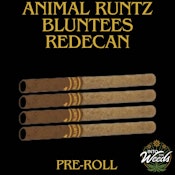 Animal Rntz Redees Bluntees Pre-Roll - 4x0.4g