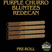 Purple Churro Redees Bluntees Pre-Roll - 4x0.4g