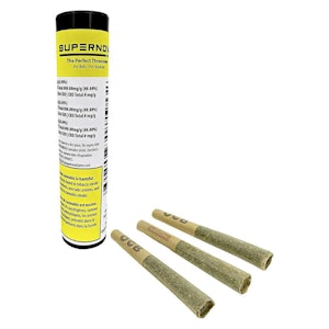 SUPERNOVA FARMS - The Perfect Threesome 3 x .5g Pre-Rolls