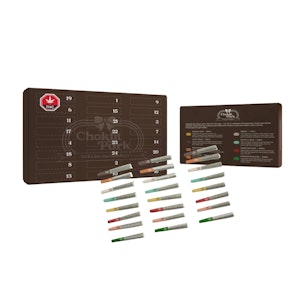Choklit Park - Choklit Park 24 J'S For The Holidays Variety Pack Calendar Pre-Rolls LTO - 24 X 0.5g