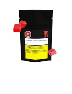 THC BioMed - THC KISS STRAWBERRY GUMMIES -