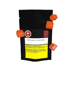 THC Kiss - THC KISS ORANGE GUMMIES - 2 X 8 GRAMS