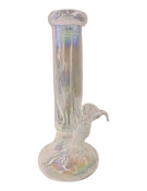 10" Electroplated Disc Base Beaker Bong | Bolt Ice Notch