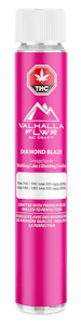 Valhalla Flwr - Cosmic Cherry Infused Diamond Blaze Pre-Rolls 3 x 0.5g