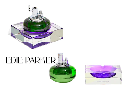 EDIE PARKER - GLASS TABLETOP LIGHTER | ORHCID