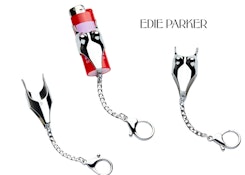 CHROME SWIMSUIT LIGHTER COVER KEYCHAIN | SILVER