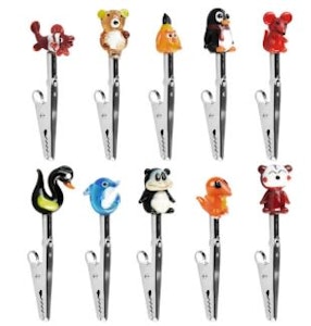 0 - Glass Animal Roach Clips | Assorted