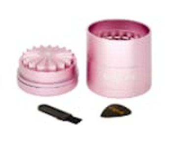 Ongrok - Ongrok | Flower Petal Toothless Grinder with Storage | Rose Gold